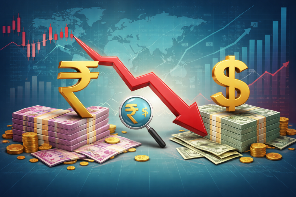 Indian Rupee Hits Historic All Time Low Against The US Dollar: A Deep Analysis Of Causes Consequences And Market Outlook