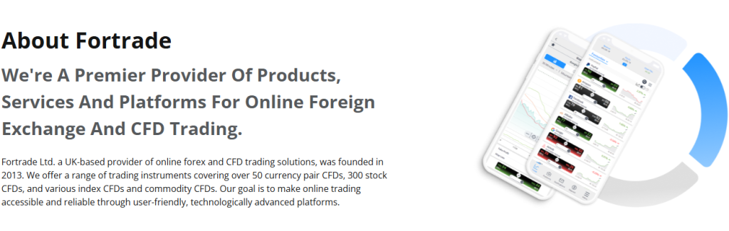 Fortrade regulation and company information